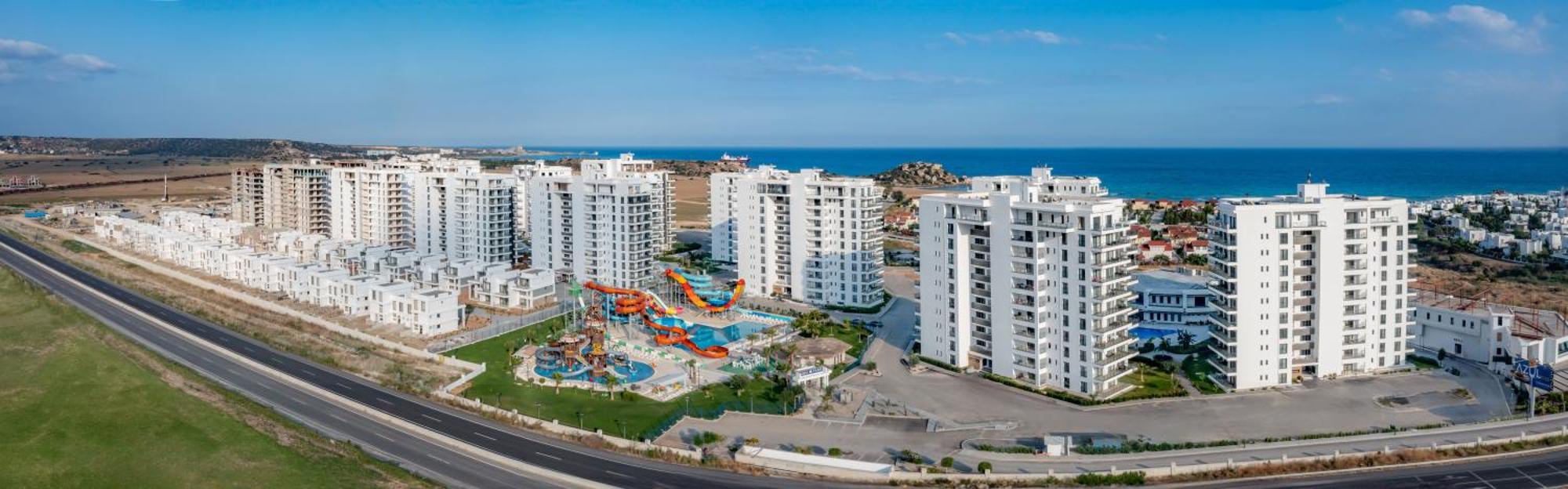 Terra Apartments In Caesar Blue Resort, Fixed Lunch Till 3Pm, Gym, Heated Pool, Sauna, Kids Club Rizokarpaso Luaran gambar
